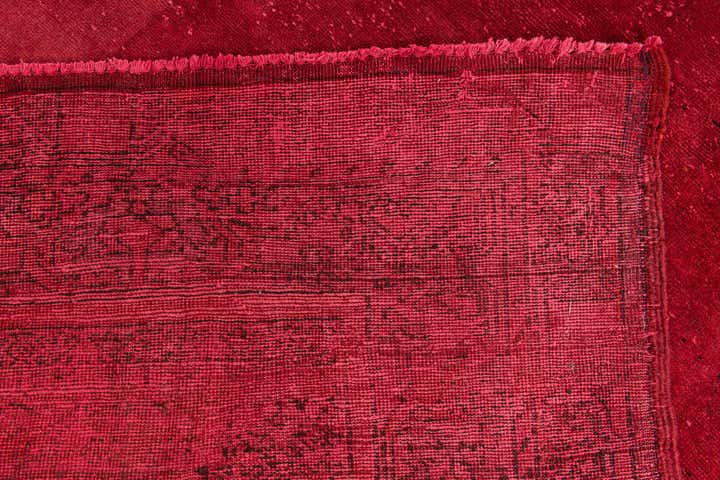 8' x 11' 7 Hand Knotted Ultra Vintage Persian Wool Rug