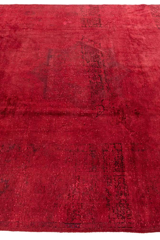 8' x 11' 7 Hand Knotted Ultra Vintage Persian Wool Rug