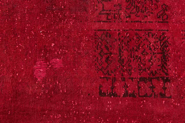 8' x 11' 7 Hand Knotted Ultra Vintage Persian Wool Rug