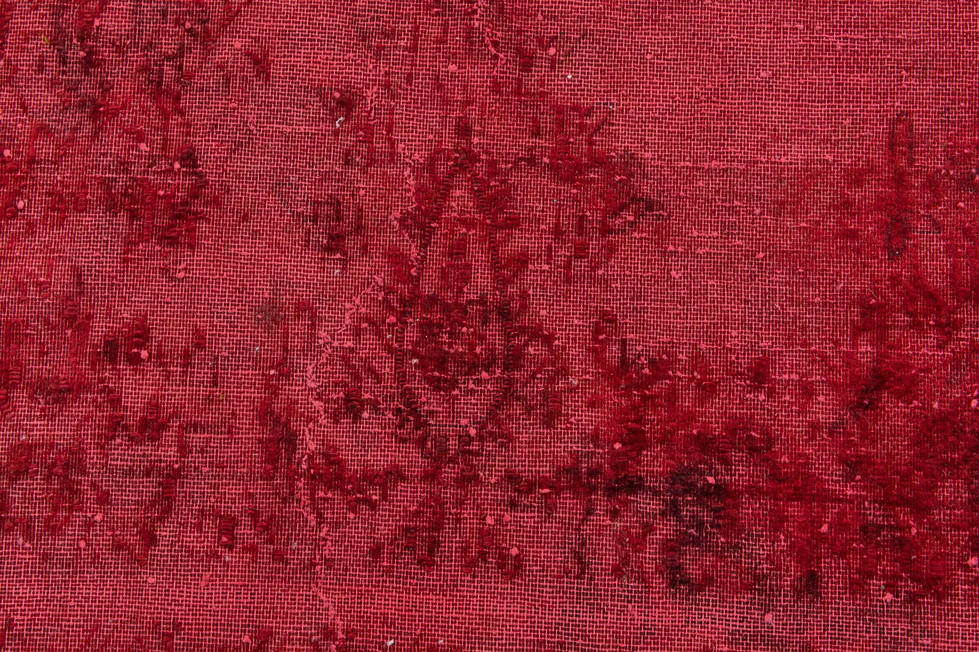9' 4 x 12' 6 Hand Knotted Ultra Vintage Persian Wool Rug