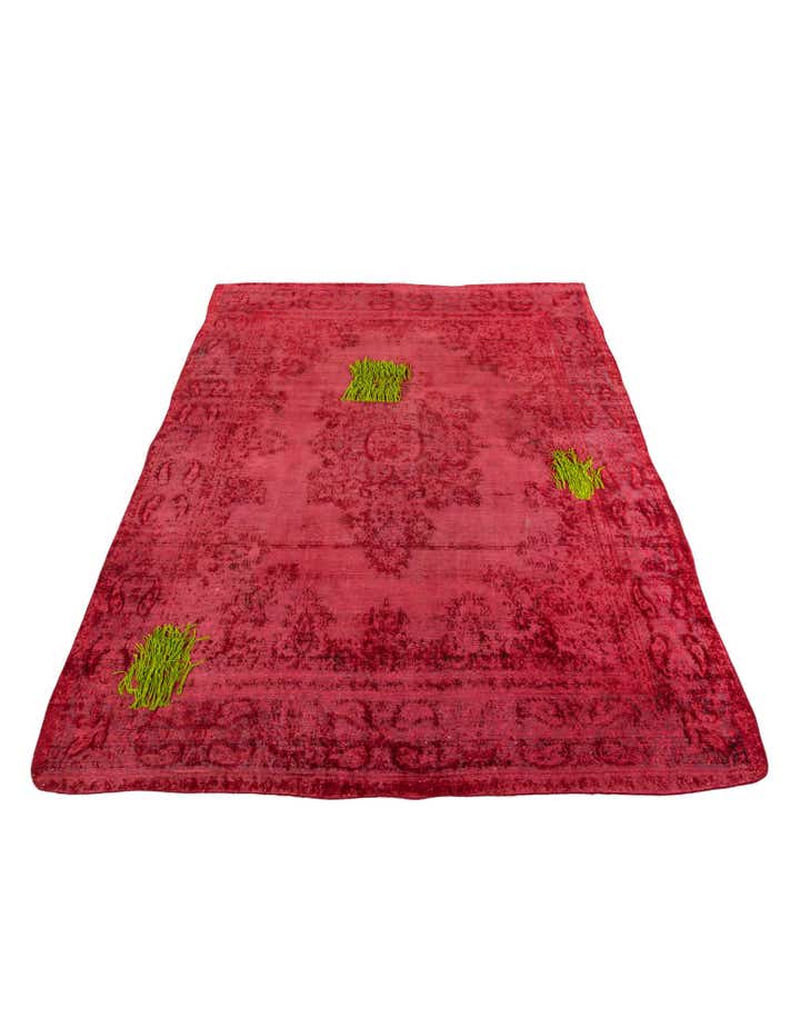 9' 4 x 12' 6 Hand Knotted Ultra Vintage Persian Wool Rug