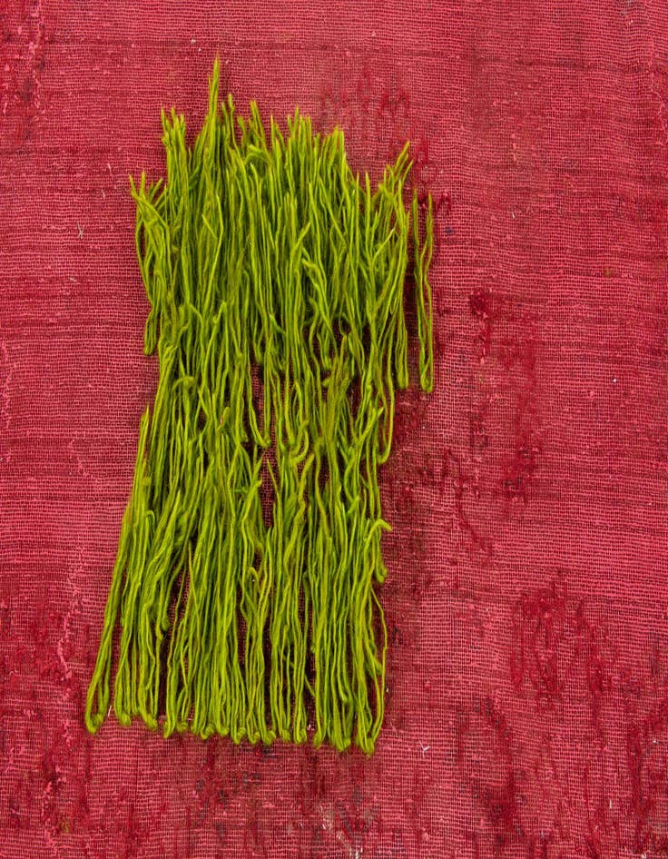 Detail image of 9' 4 x 12' 6  Hand Knotted Ultra Vintage Persian Wool Rug