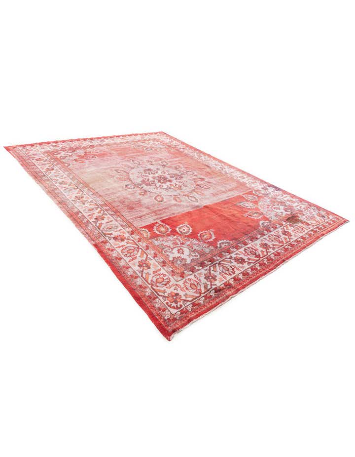 8' 7 x 11' 8 Hand Knotted Ultra Vintage Persian Wool Rug