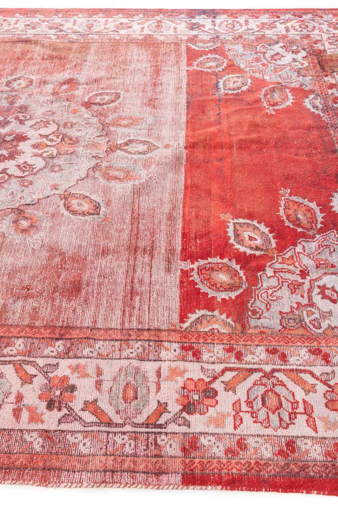 8' 7 x 11' 8 Hand Knotted Ultra Vintage Persian Wool Rug