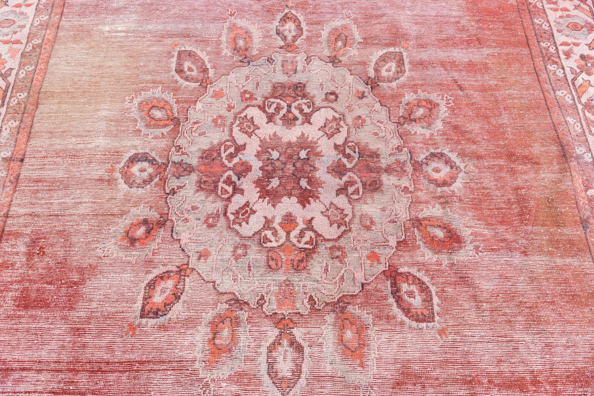 8' 7 x 11' 8 Hand Knotted Ultra Vintage Persian Wool Rug