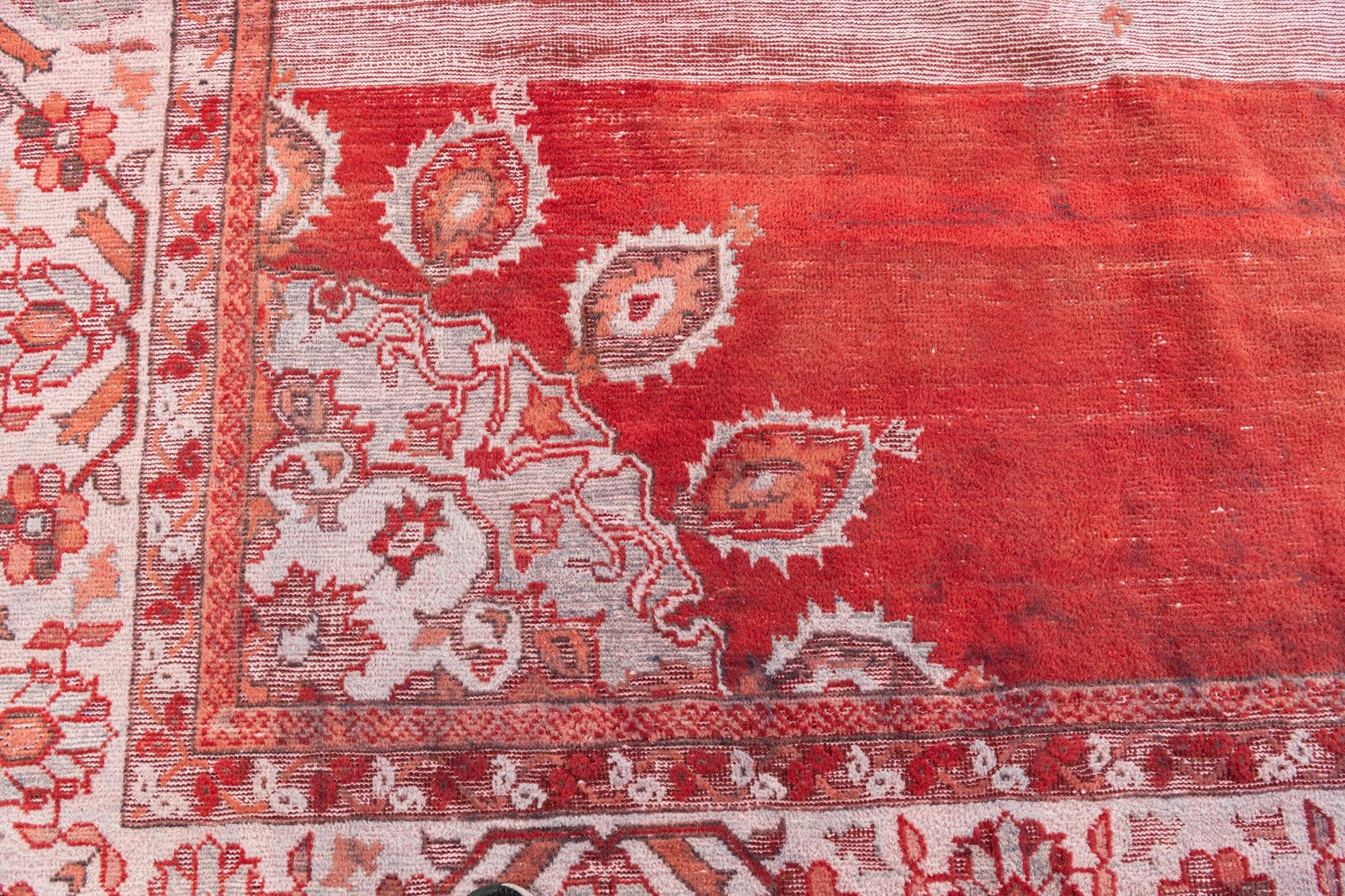 8' 7 x 11' 8 Hand Knotted Ultra Vintage Persian Wool Rug