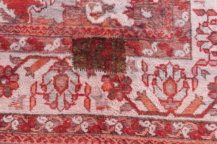 8' 7 x 11' 8 Hand Knotted Ultra Vintage Persian Wool Rug