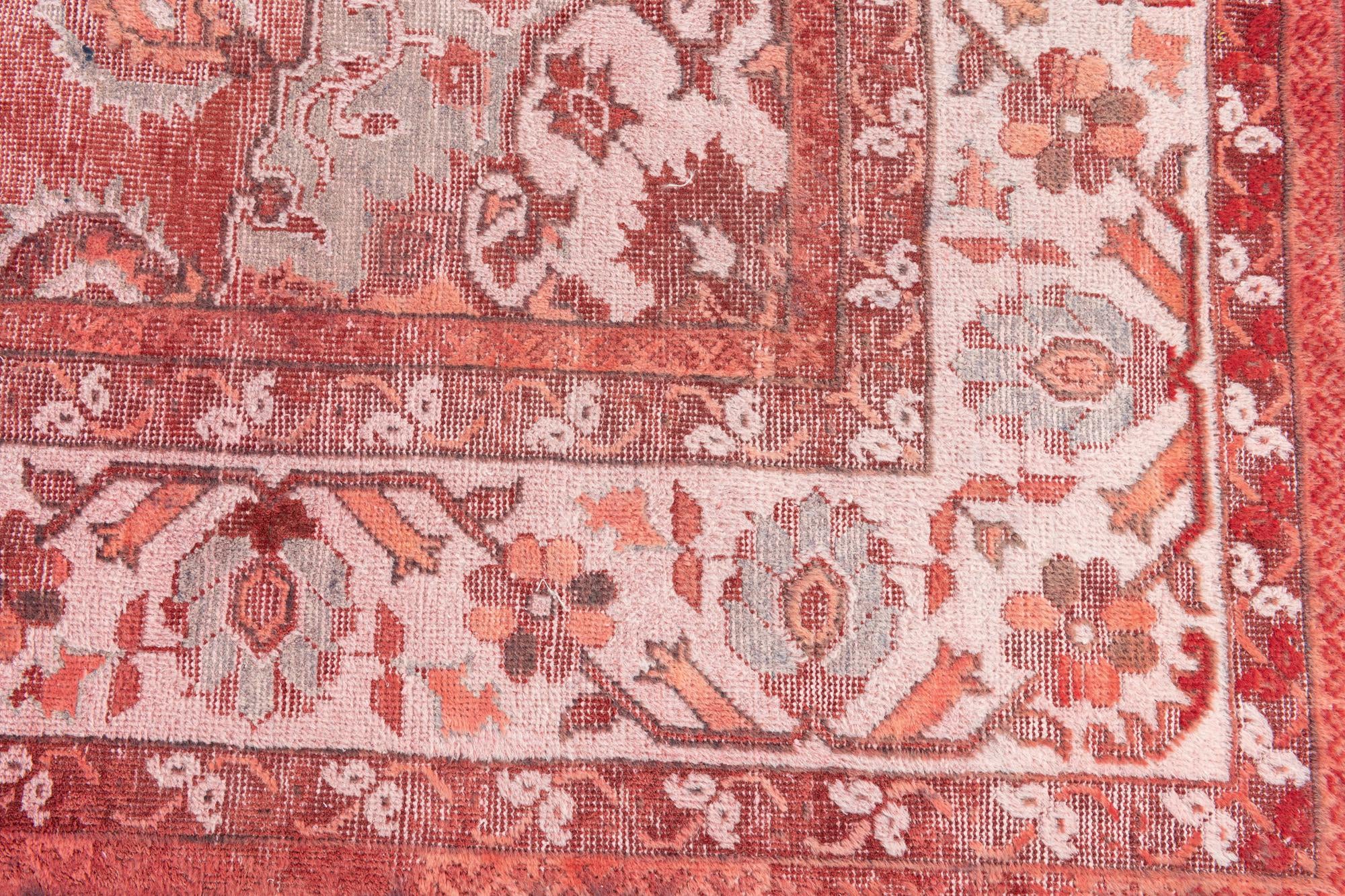 8' 7 x 11' 8 Hand Knotted Ultra Vintage Persian Wool Rug