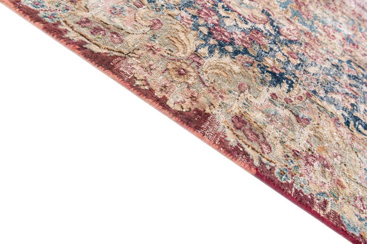 Detail image of 9' 5 x 12' 8 Hand Knotted Ultra Vintage Persian Wool Rug