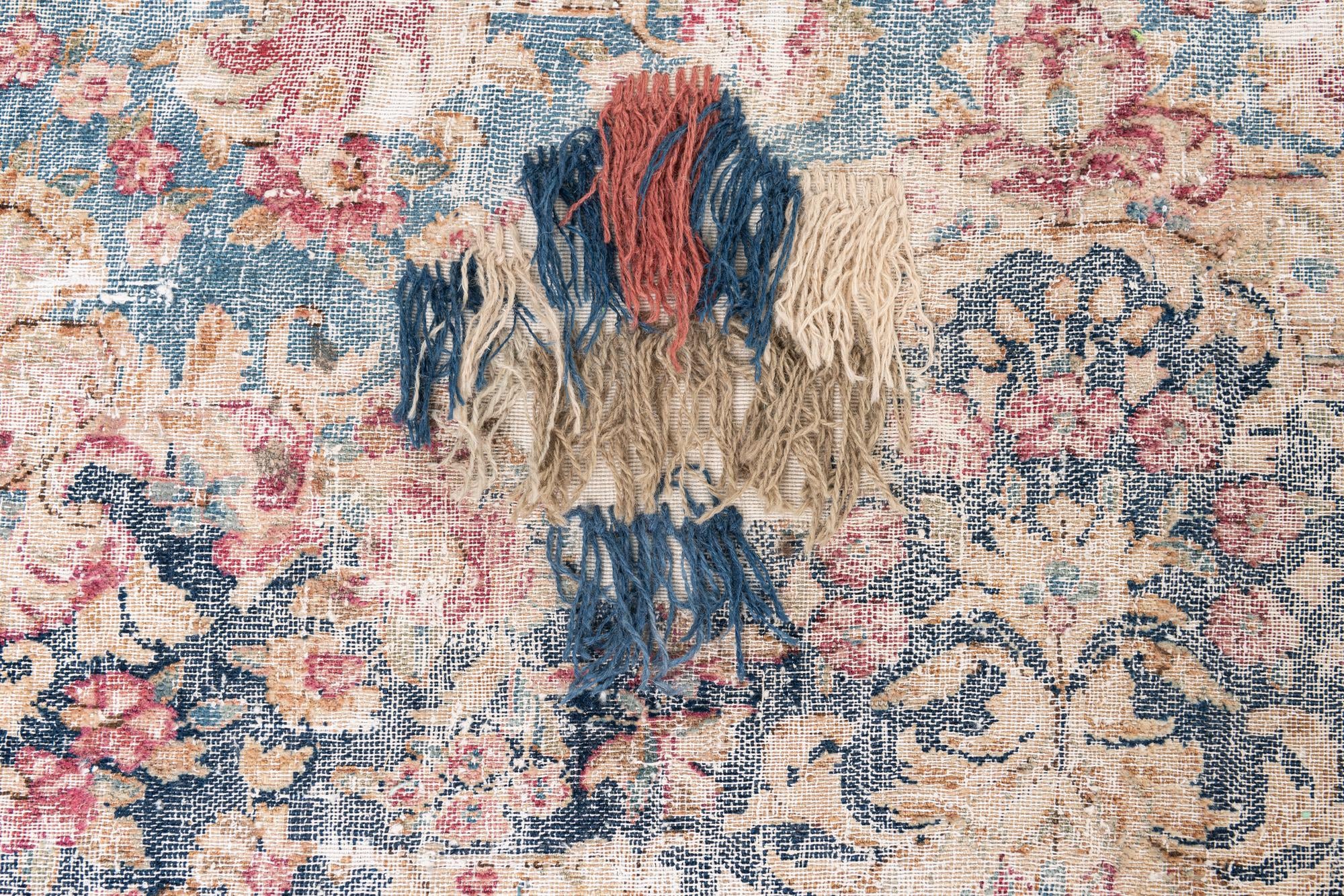 9' 5 x 12' 8 Hand Knotted Ultra Vintage Persian Wool Rug