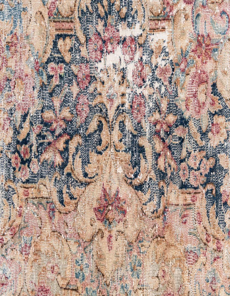 Detail image of 9' 5 x 12' 8  Hand Knotted Ultra Vintage Persian Wool Rug
