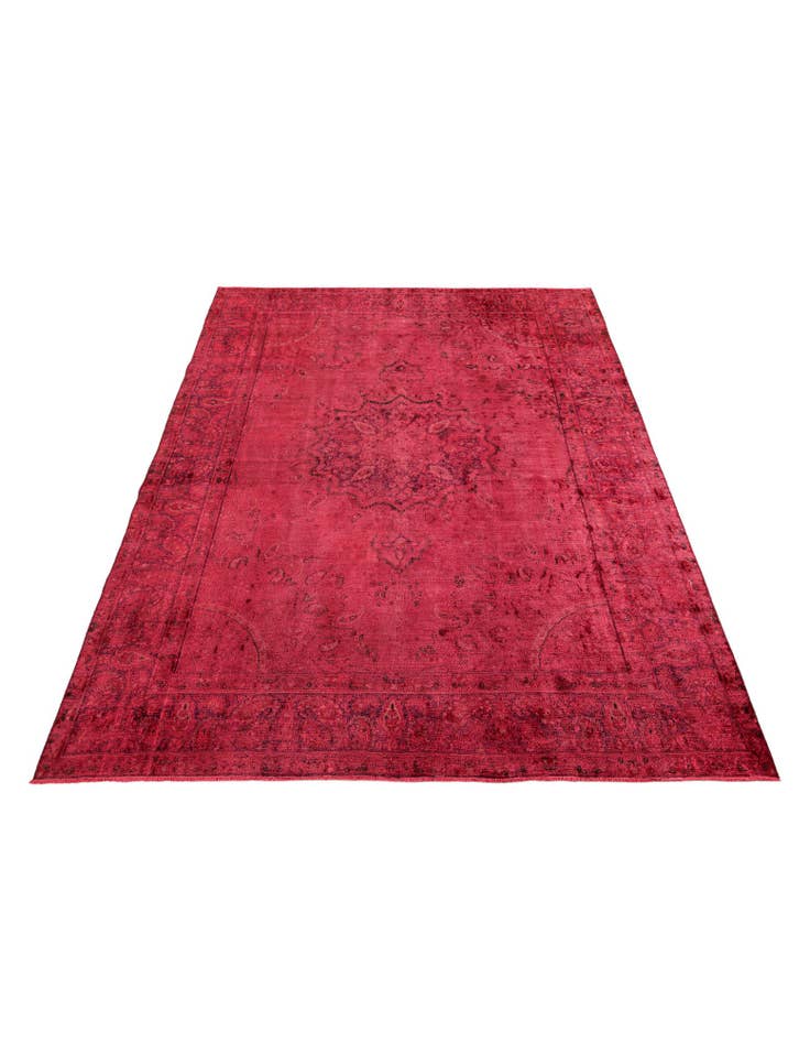 Detail image of 8' 10 x 12' 4 Hand Knotted Ultra Vintage Persian Wool Rug