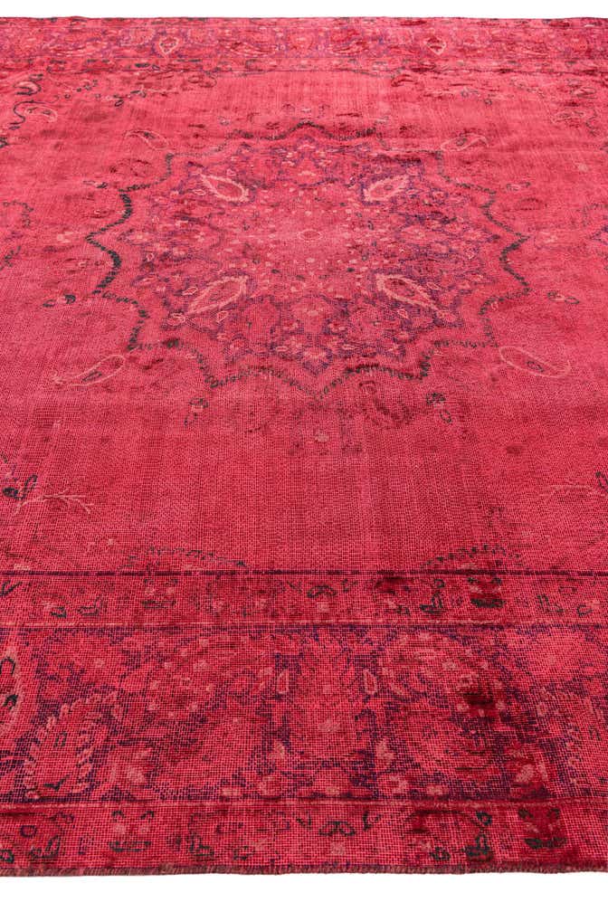 8' 10 x 12' 4 Hand Knotted Ultra Vintage Persian Wool Rug