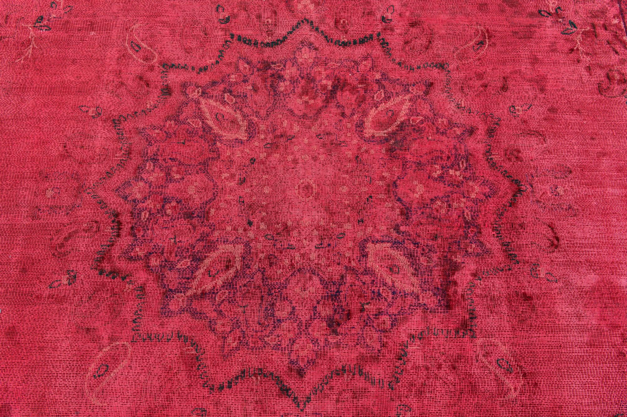 8' 10 x 12' 4 Hand Knotted Ultra Vintage Persian Wool Rug