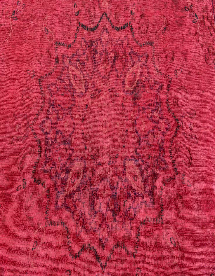 Detail image of 8' 10 x 12' 4  Hand Knotted Ultra Vintage Persian Wool Rug