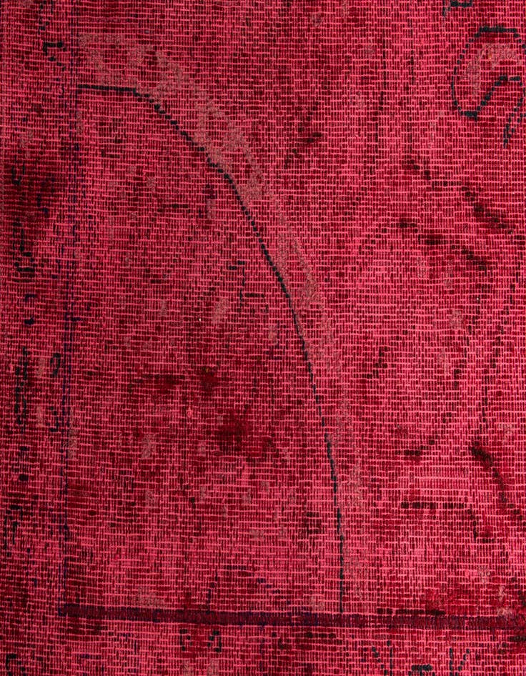 Detail image of 8' 10 x 12' 4  Hand Knotted Ultra Vintage Persian Wool Rug