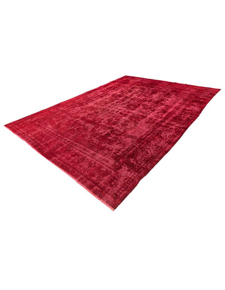 9' 1 x 12' 4 Hand Knotted Ultra Vintage Persian Wool Rug