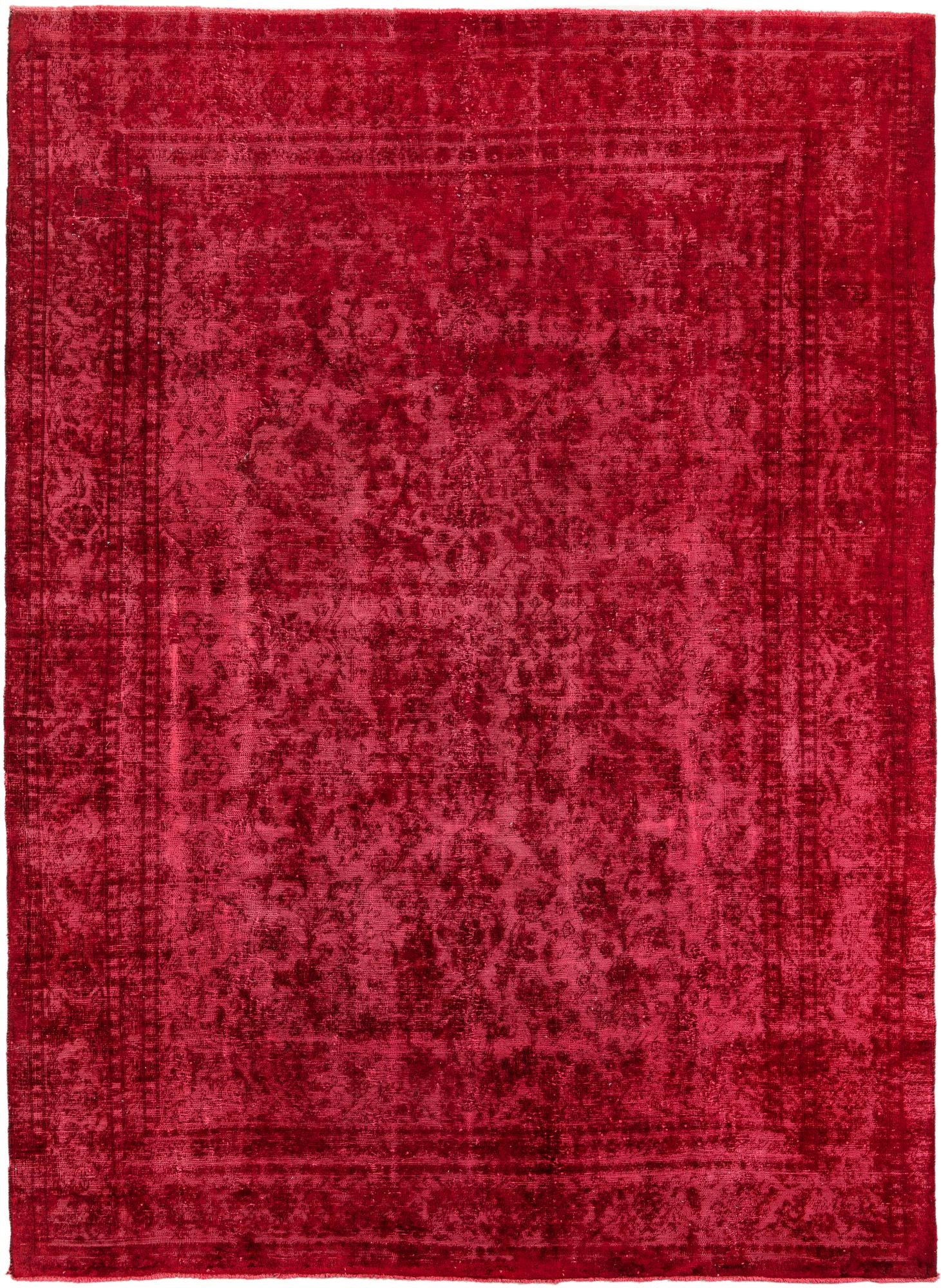 9' 1 x 12' 4 Hand Knotted Ultra Vintage Persian Wool Rug