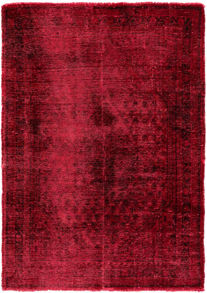 3' 7 x 5' Hand Knotted Ultra Vintage Persian Wool Rug