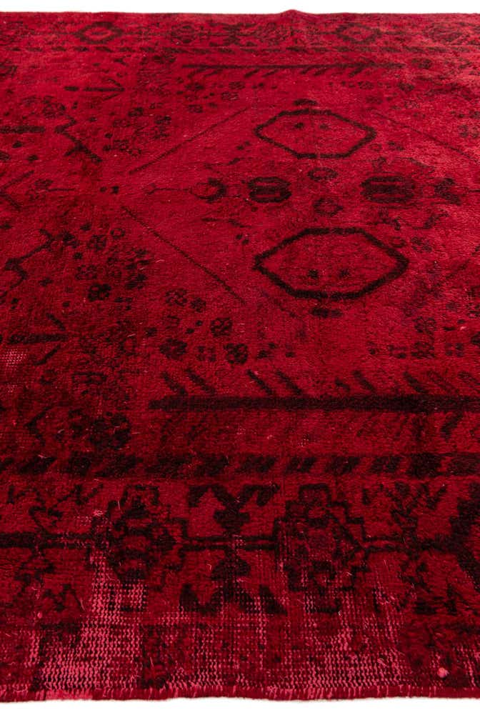 4' 10 x 6' 2 Hand Knotted Ultra Vintage Persian Wool Rug