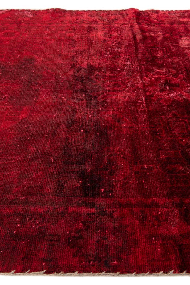 Detail image of 4' 3 x 6' 7 Hand Knotted Ultra Vintage Persian Wool Rug