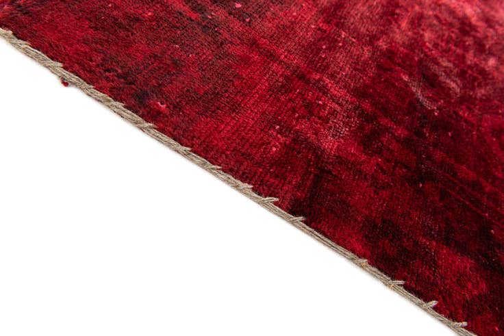 Detail image of 4' 3 x 6' 7 Hand Knotted Ultra Vintage Persian Wool Rug