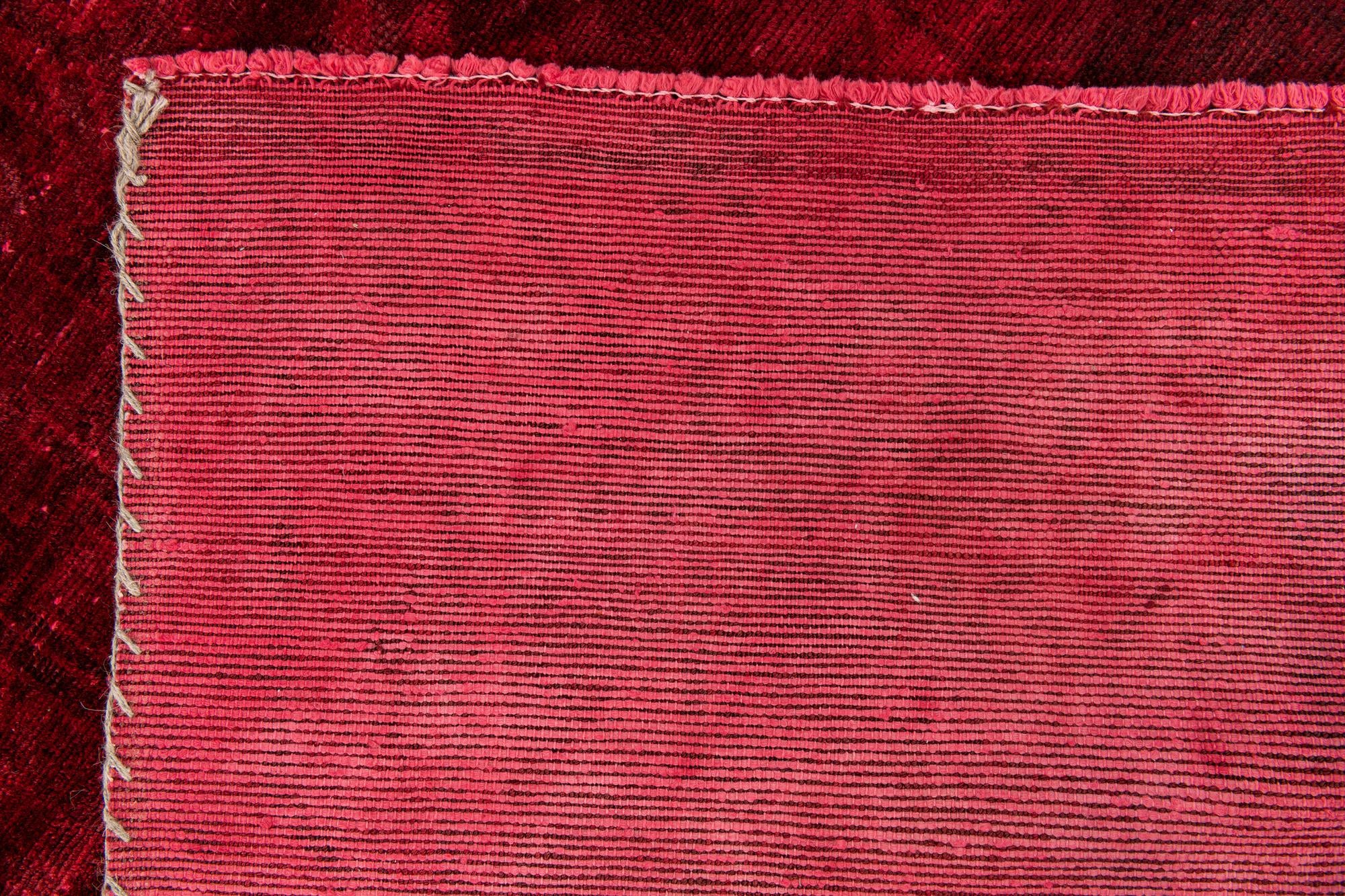 4' 3 x 6' 7 Hand Knotted Ultra Vintage Persian Wool Rug