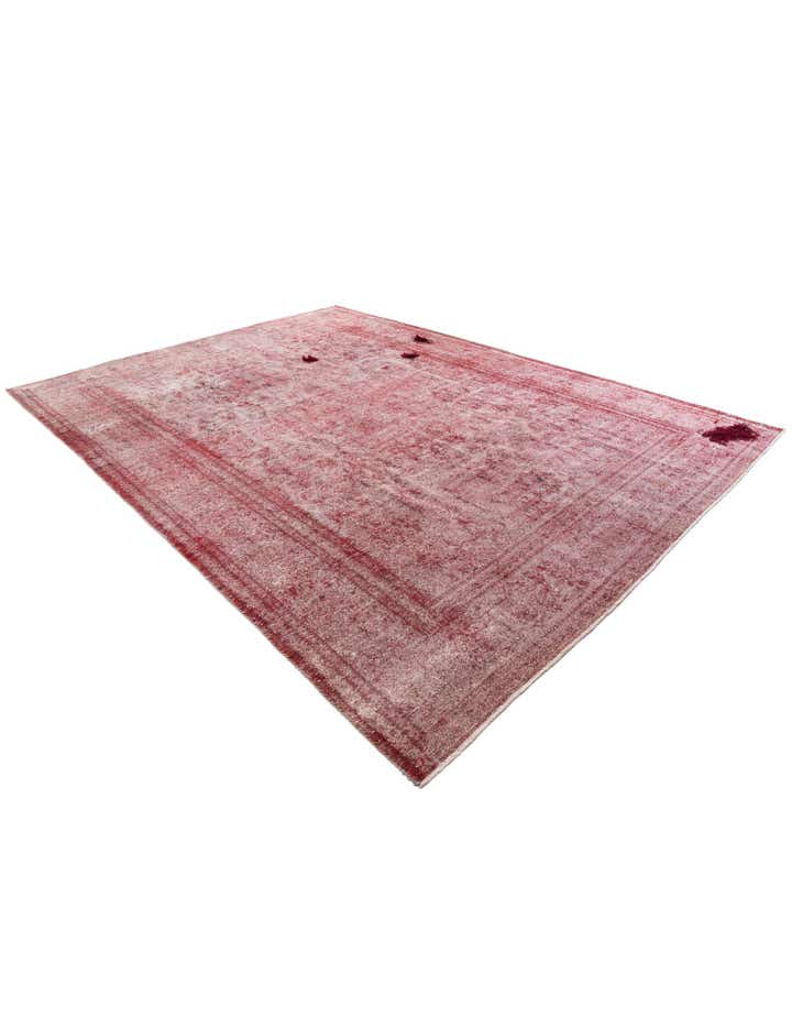 10' x 13' 6 Hand Knotted Ultra Vintage Persian Wool Rug