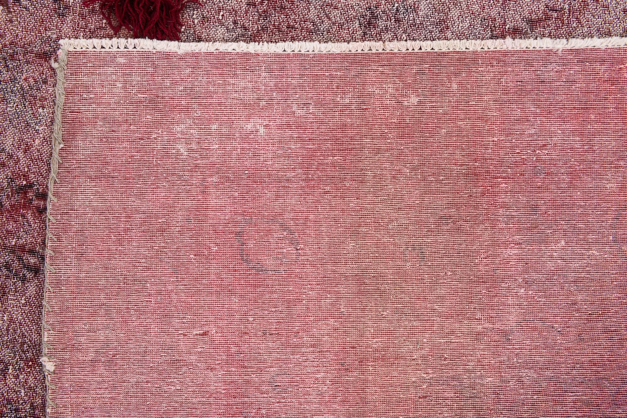 10' x 13' 6 Hand Knotted Ultra Vintage Persian Wool Rug