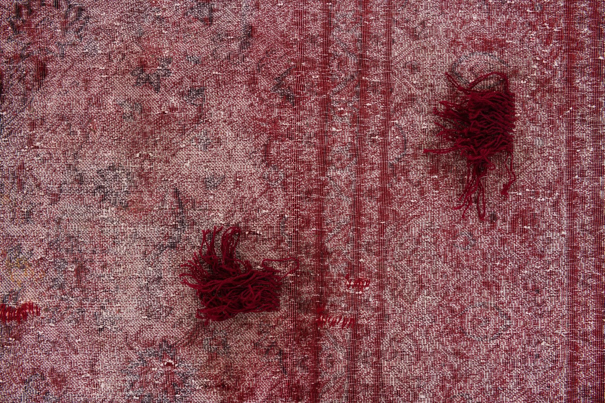 10' x 13' 6 Hand Knotted Ultra Vintage Persian Wool Rug