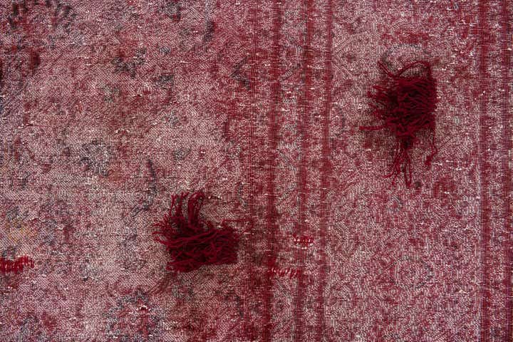 10' x 13' 6 Hand Knotted Ultra Vintage Persian Wool Rug