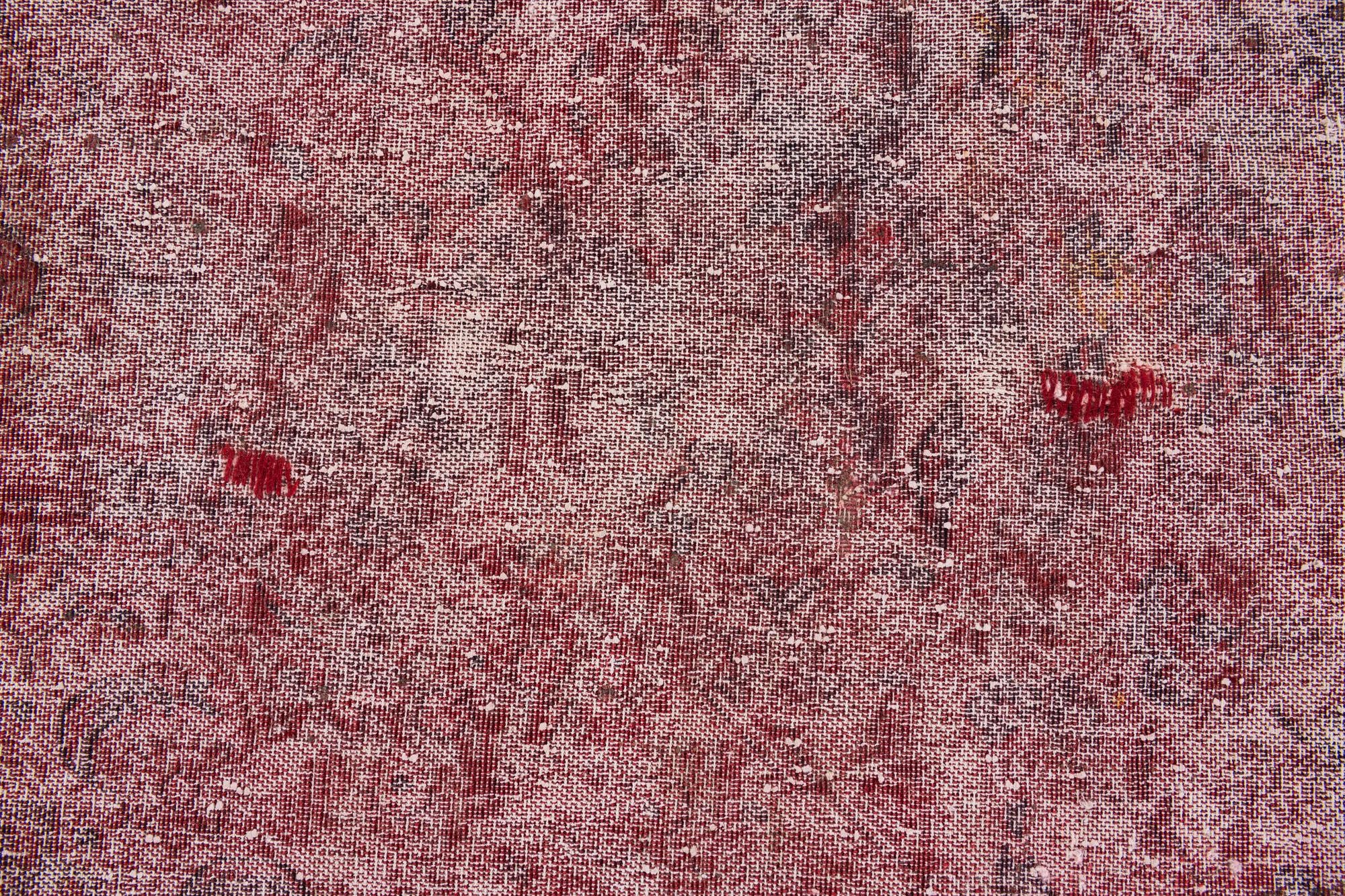 10' x 13' 6 Hand Knotted Ultra Vintage Persian Wool Rug