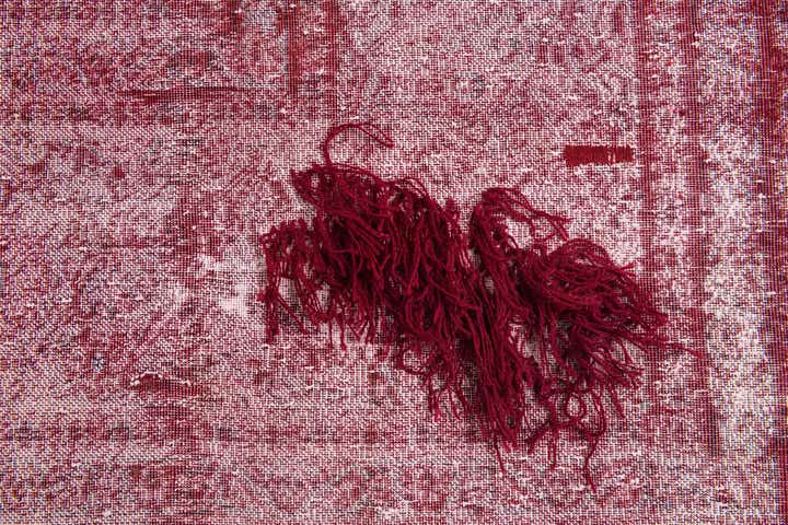 10' x 13' 6 Hand Knotted Ultra Vintage Persian Wool Rug