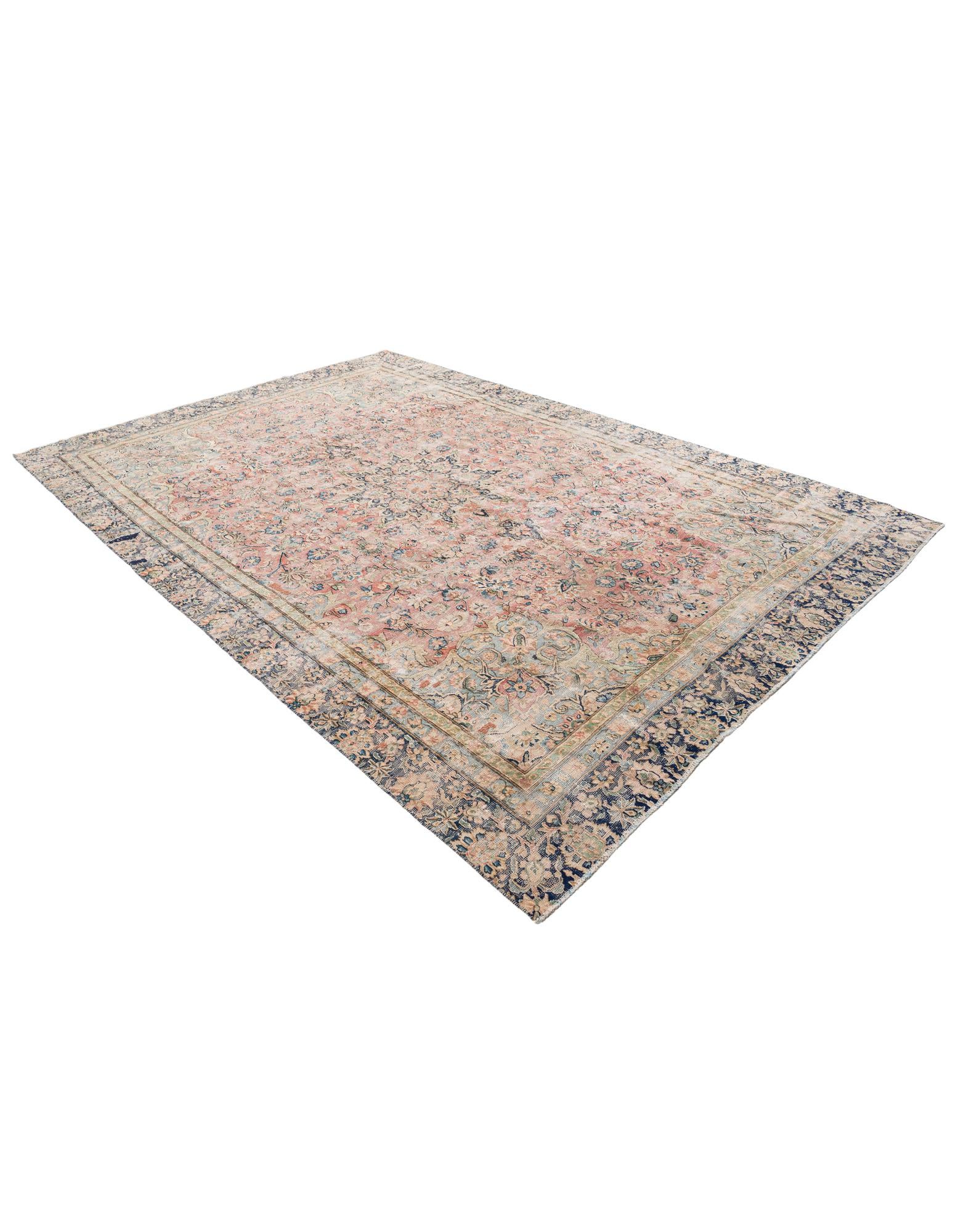 7' 4 x 11' 4 Hand Knotted Ultra Vintage Persian Wool Rug