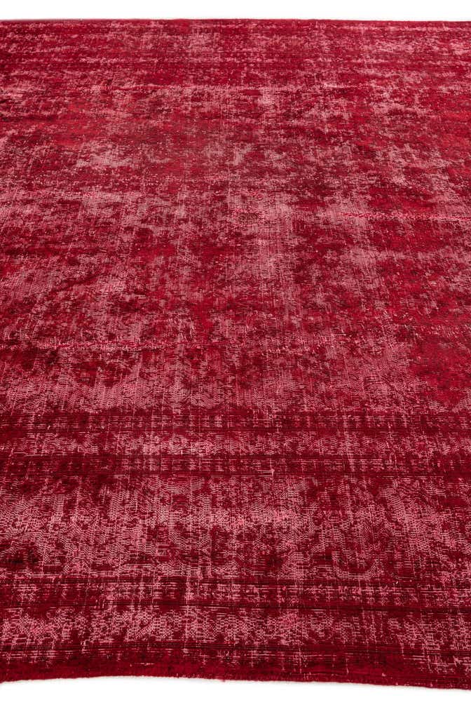9' 6 x 12' 3 Hand Knotted Ultra Vintage Persian Wool Rug