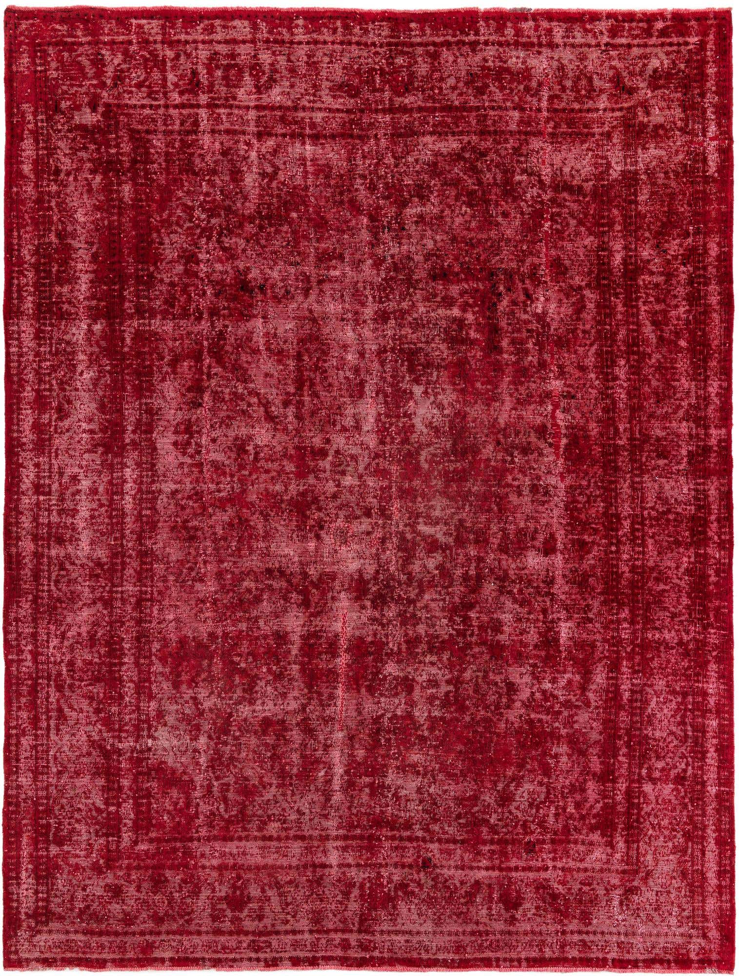 9' 6 x 12' 3 Hand Knotted Ultra Vintage Persian Wool Rug