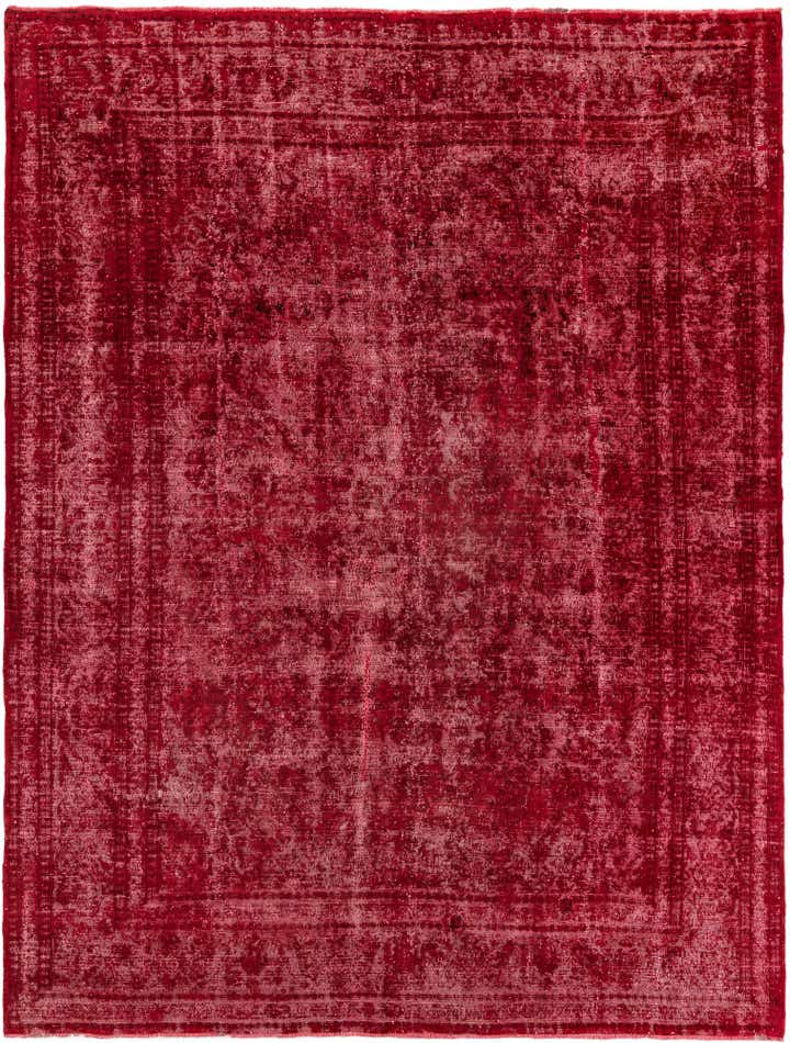 9' 6 x 12' 3 Hand Knotted Ultra Vintage Persian Wool Rug