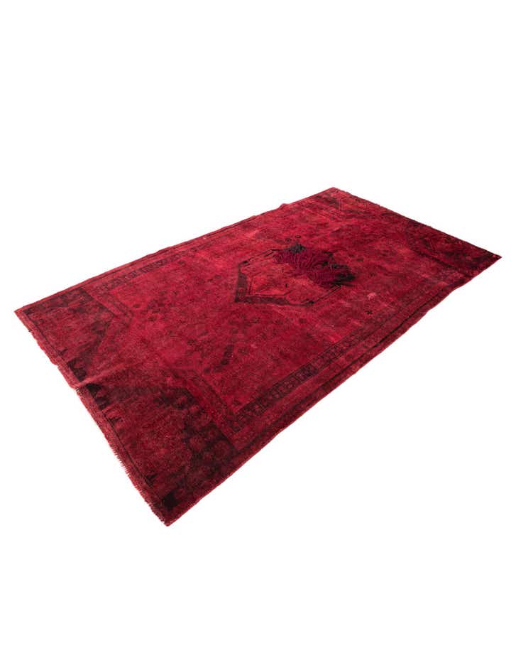 4' 7 x 8' 2 Hand Knotted Ultra Vintage Persian Wool Rug