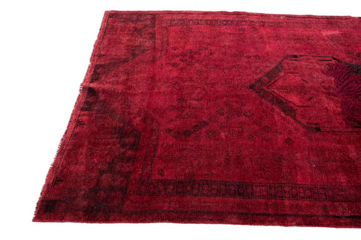 4' 7 x 8' 2 Hand Knotted Ultra Vintage Persian Wool Rug
