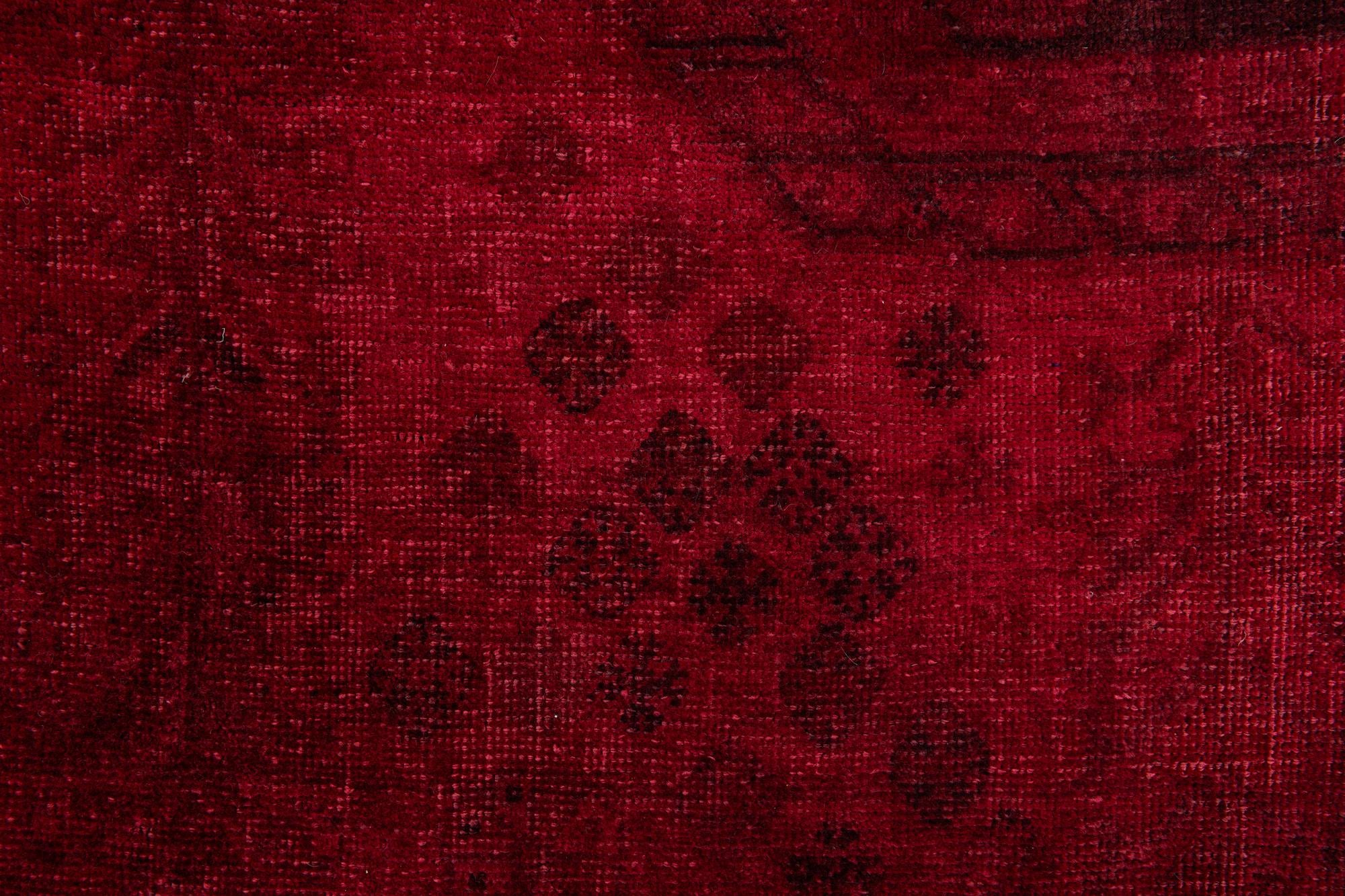 4' 7 x 8' 2 Hand Knotted Ultra Vintage Persian Wool Rug