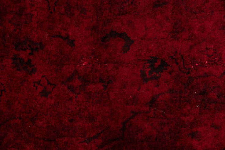 Detail image of 140cm x 205cm anudado a mano Ultra Vintage Alfombra Persa Lana