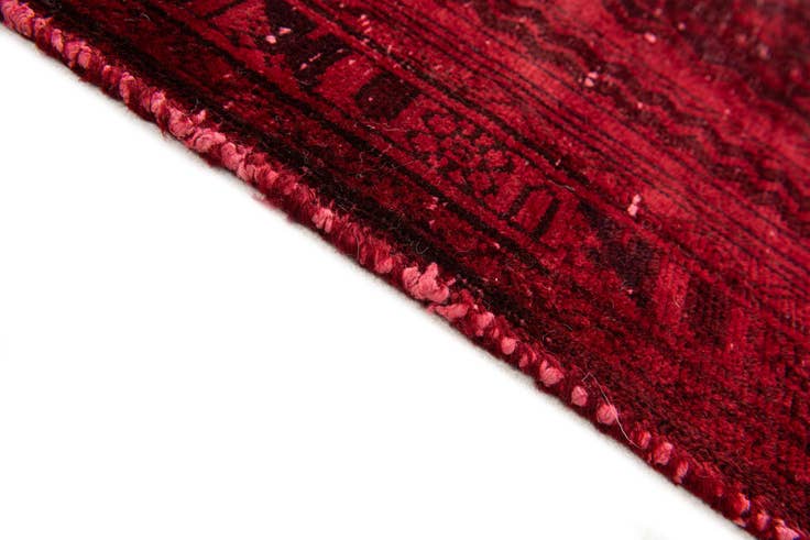 Detail image of 3' 10 x 6' 4 Hand Knotted Ultra Vintage Persian Wool Rug