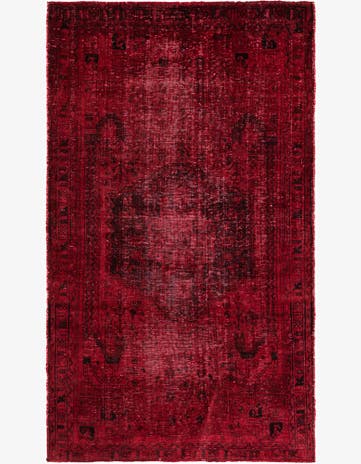 3' 10 x 6' 4 Hand Knotted Ultra Vintage Persian Wool Rug