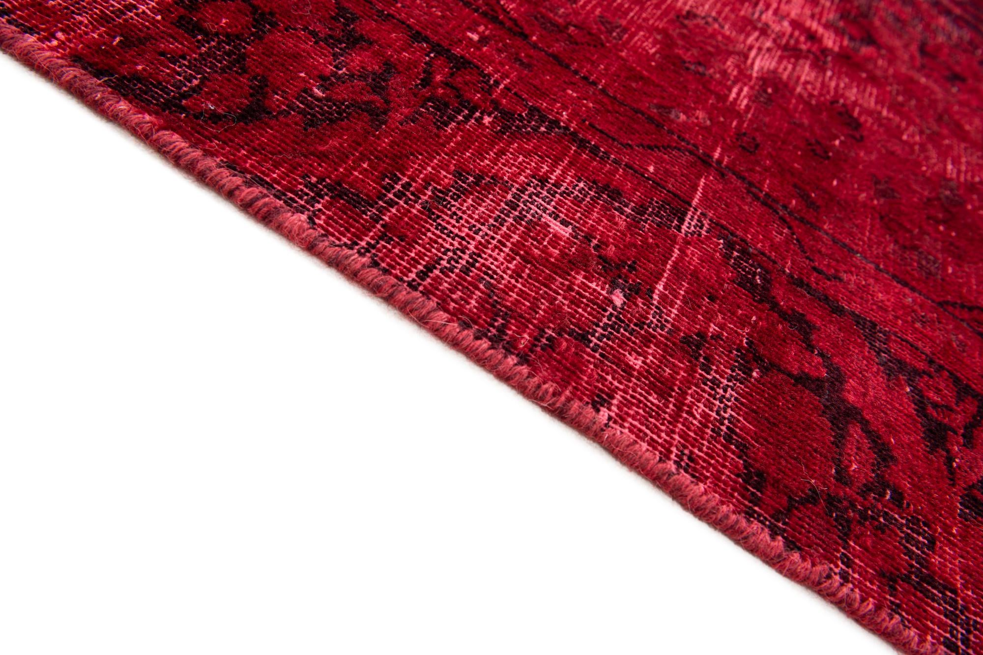 4' 4 x 7' 10 Hand Knotted Ultra Vintage Persian Wool Rug