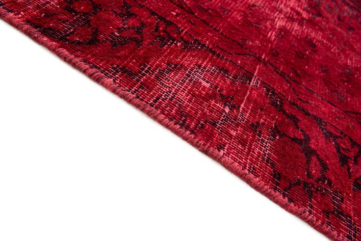 Detail image of 4' 4 x 7' 10 Hand Knotted Ultra Vintage Persian Wool Rug