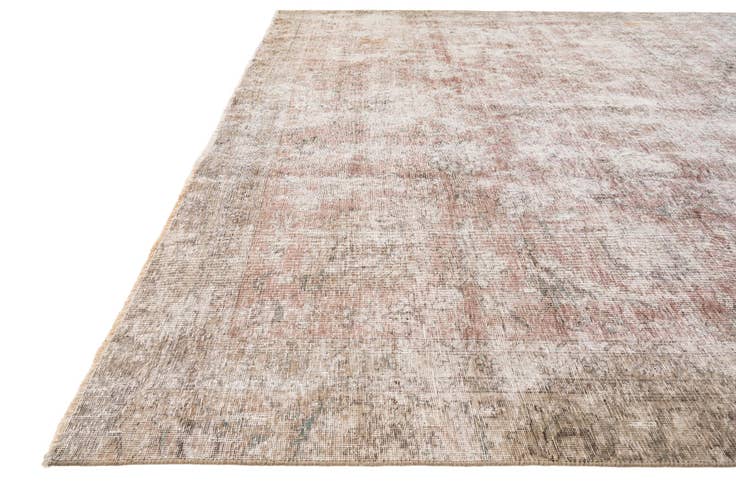 Detail image of 8' 4 x 11' 1 Hand Knotted Ultra Vintage Persian Wool Rug