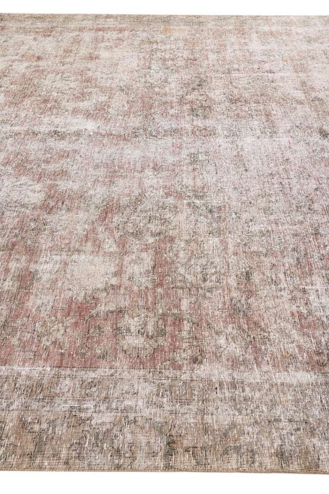 8' 4 x 11' 1 Hand Knotted Ultra Vintage Persian Wool Rug