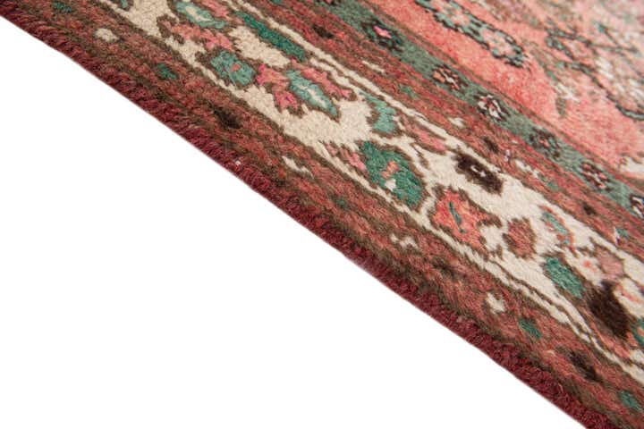 6' 8 x 9' 3 Hand Knotted Ultra Vintage Persian Wool Rug