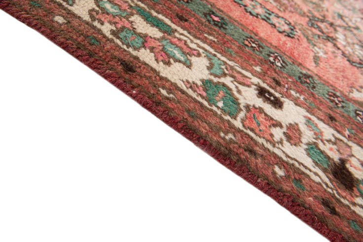 Detail image of 6' 8 x 9' 3 Hand Knotted Ultra Vintage Persian Wool Rug