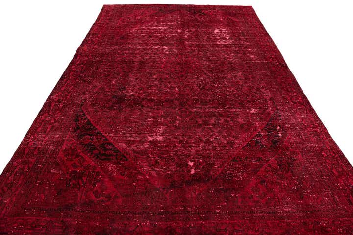 7' 6 x 11' 6 Hand Knotted Ultra Vintage Persian Wool Rug
